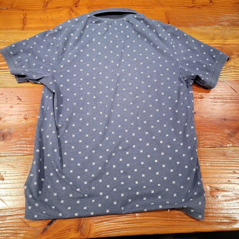 Indian Terraine Polo Shirt Men Large blue - Picture 2 of 3